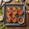 Grilled Shrimps With Shasha Sauce