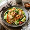 Stir Fried Noodles With Seafood