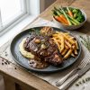 Beef Steak With Black Pepper Sauce