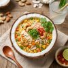 Coconut Fried Rice Almonds & Cashewnuts