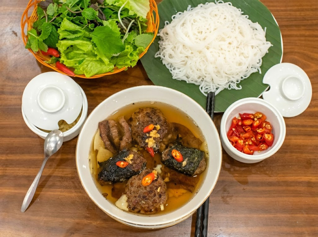 Bun Cha Ha Noi - Vietnamese Cuisine